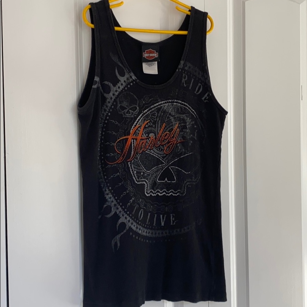 authentic harley davidson tank